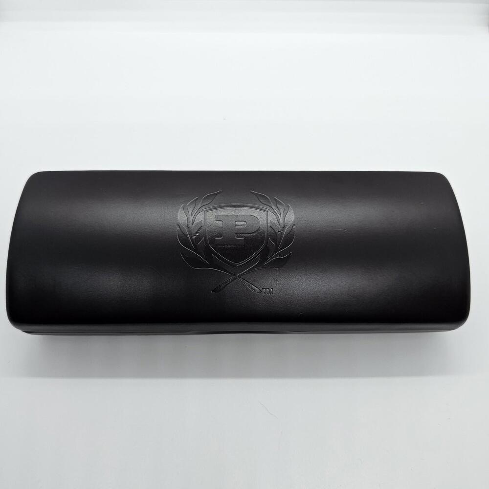 Phat Farm Brown Hard Sided Leather Eyewear Glasses Sunglasses Case Only